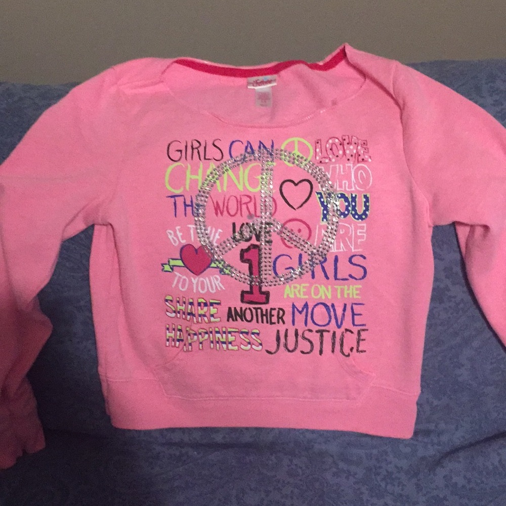 Justice Girls Sweatshirt size 12
